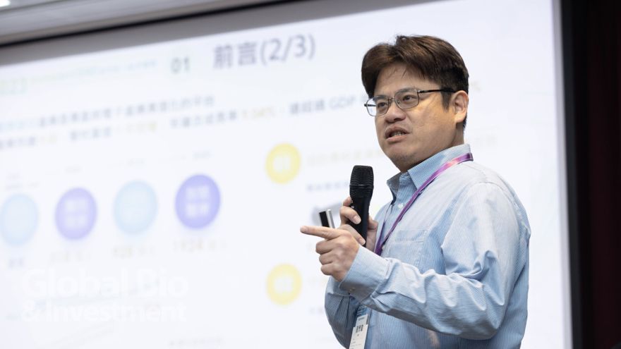 金屬工業研究發展中心副處長黃博偉 (攝影/張哲瑋)