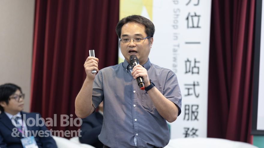 鈦隼生物科技總經理陳階曉 (攝影/張哲瑋)