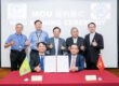 明新科技大學與越南企業 CT Group及互貴興業三方攜手培育高階人才。圖/主辦單位提供